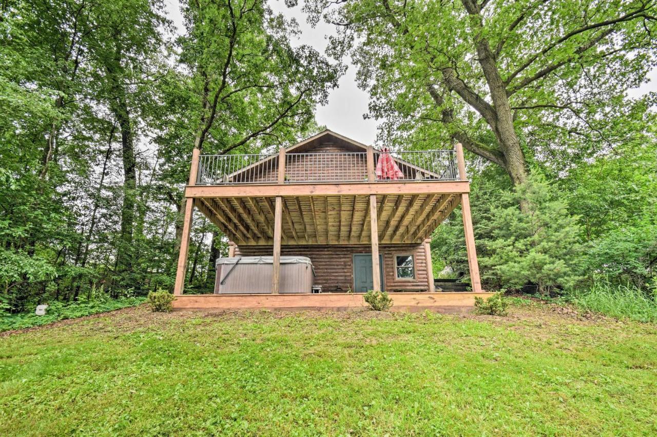 Cozy Amish Country Cabin On Shipshewana Lake! Extérieur photo